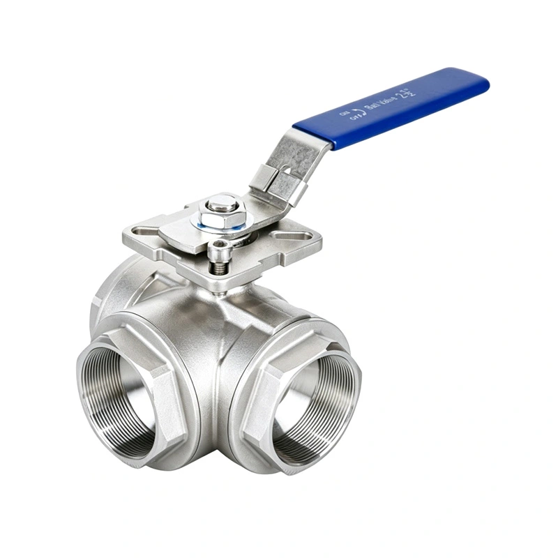 Three Way Ball Valve L Port